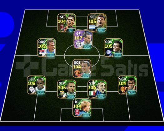 KG 3238 6 BOMBACI+BALE+CARLOS+STOJKOVİC+BASTEN