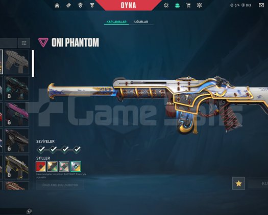 Mailli Tr Onı Phantom İyon Vandal Derecesiz Ömürlk