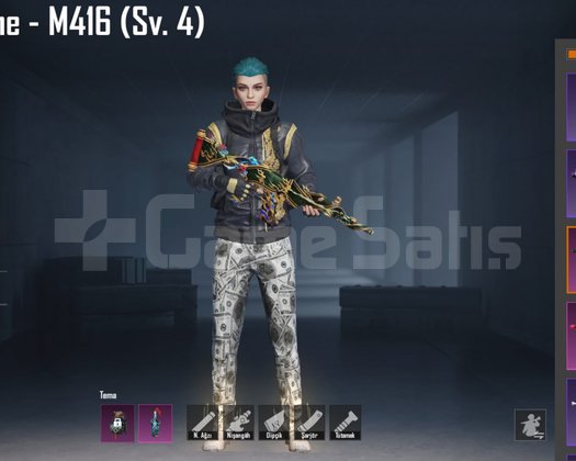 NİHAİ SET ++ M416 4 SEVİYE ++ TERTEMİZ BAĞ !