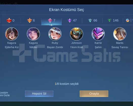 Mobile Legends Hesabı | KOF + Zenith + Aspirant