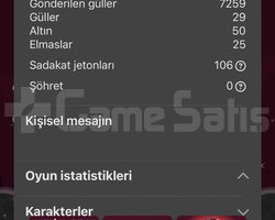 Wolvesville 288 Level Dolu Nadir Öğeli Hesap
