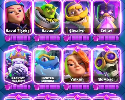 Clash royale ve Brawl stars hesabı