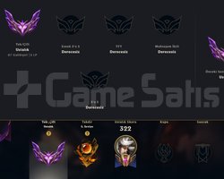 LOL EUW MASTER 70WR YÜKSEK MMR