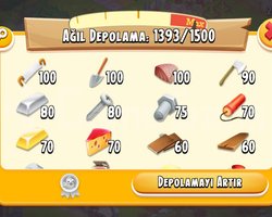31 LVL ÜRÜN DOLU HESAP