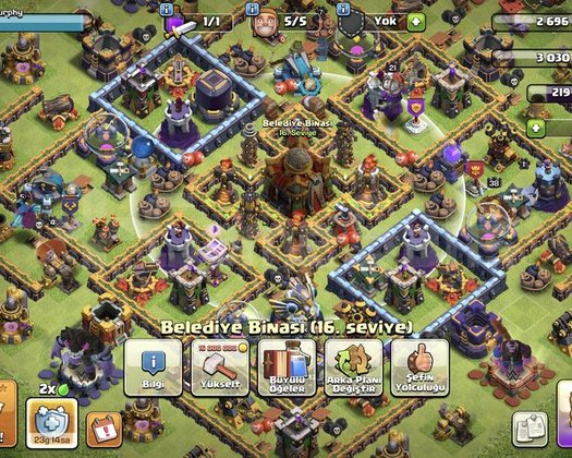TH15 SATILIK CLASH OF CLANS HESABI | UYGUN