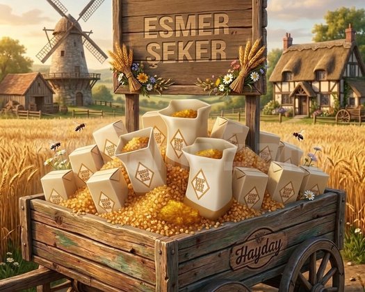 400 ADET ESMER ŞEKER