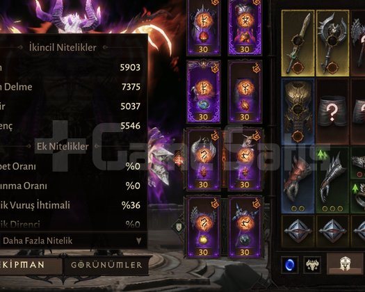 Diablo Immortal 5.5 K REZO full dizili hesap
