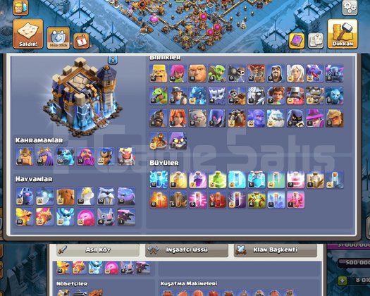 TH 18 SAĞLAM HESAP & 8000 TAŞ
