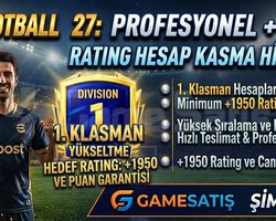 eFootball 2027 1. Klasman hesaplara 1950 derece