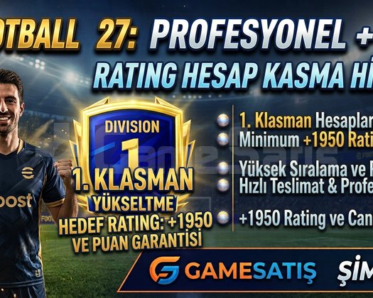 eFootball 2027 1. Klasman hesaplara 1950 derece