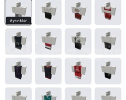 8k robux harcanmış hesap 4tane limited item içinde