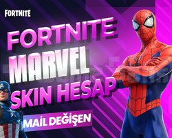 MARVEL SKIN MAİL DEĞİŞEN FORTNITE HESAP