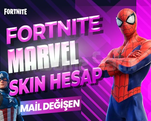 MARVEL SKIN MAİL DEĞİŞEN FORTNITE HESAP