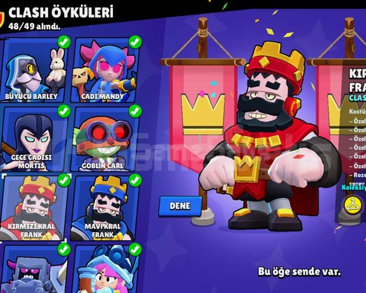 Full 674 Skin Nadir Pin Dolu Pro Rank