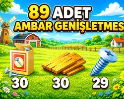 89 Adet Eşit Ambar Genişletme Malzemesi ANINDA TSM