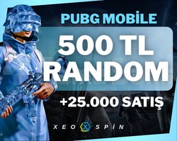 500 TL | PUBG RANDOM | ULTRA VİP+ | 40,000 SATIŞ