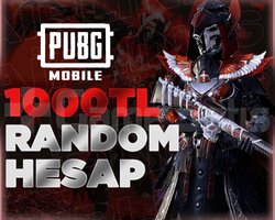 1000 TL PUBG RANDOM HESAP | UVİP+ DOPDOLU