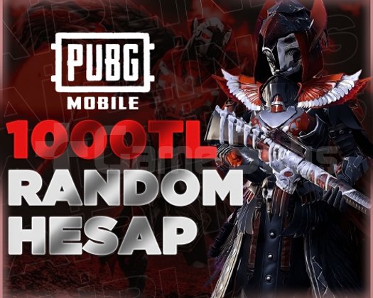 1000 TL PUBG RANDOM HESAP | UVİP+ DOPDOLU