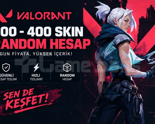 200-400 SKİN VALORANT RANDOM