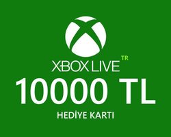 10000 TL Xbox Live Hediye Kartı