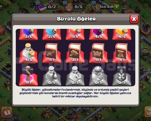 18. Seviye köy binasına yükseliyor.