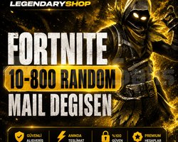 10-800 SKİN FORTNİTE MAİL DEĞİŞEN HESAP
