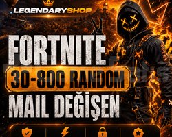 30-800 SKİN FORTNİTE MAİL DEĞİŞEN HESAP