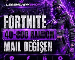 40-800 SKİN FORTNİTE MAİL DEĞİŞEN HESAP