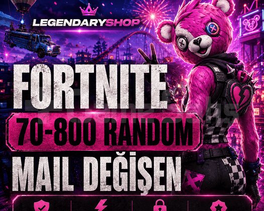 70-800 SKİN FORTNİTE MAİL DEĞİŞEN HESAP