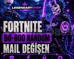 90-800 SKİN FORTNİTE MAİL DEĞİŞEN HESAP