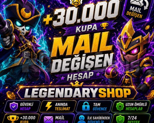 30.000+ KUPA GARANTİ MAİL DEĞİŞEN HESAP