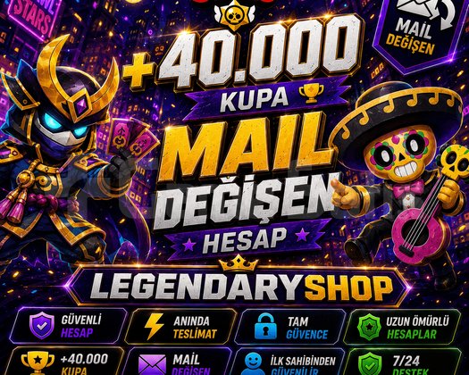 40.000+ KUPA GARANTİ MAİL DEĞİŞEN HESAP