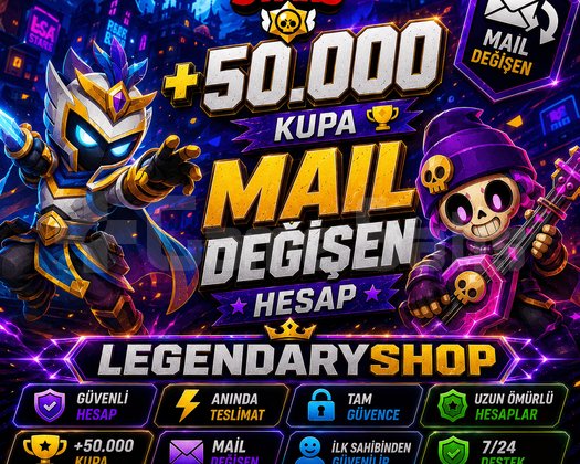50.000+ KUPA GARANTİ MAİL DEĞİŞEN HESAP