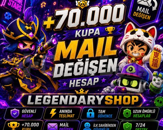 70.000+ KUPA GARANTİ MAİL DEĞİŞEN HESAP