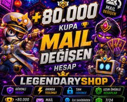 80.000+ KUPA GARANTİ MAİL DEĞİŞEN HESAP