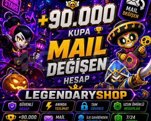 90.000+ KUPA GARANTİ MAİL DEĞİŞEN HESAP