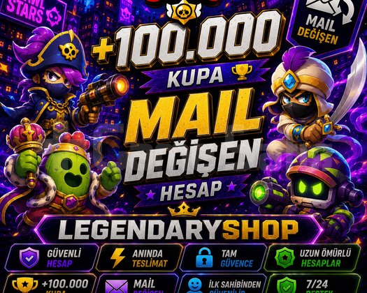 100.000+ KUPA GARANTİ MAİL DEĞİŞEN HESAP