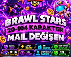 20-104 Karakter Garanti Mail Değişen HESAP