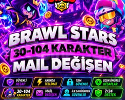 30-104 Karakter Garanti Mail Değişen HESAP