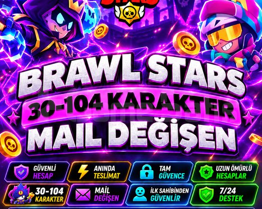30-104 Karakter Garanti Mail Değişen HESAP