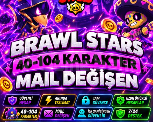 40-104 Karakter Garanti Mail Değişen HESAP