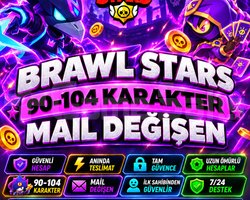 90-104 Karakter Garanti Mail Değişen HESAP