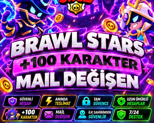 100+ Karakter Garanti Mail Değişen HESAP