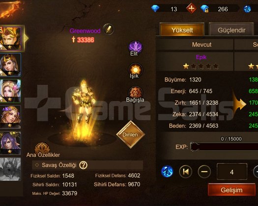 Mor Apollo 80 seviye Okçu