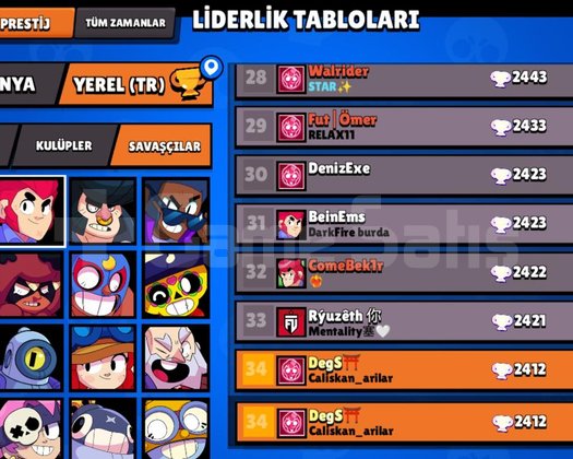 COLT TR SIRALAMA + CR NİHAİ / 20K + TL YATIRILMIŞ