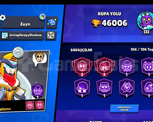 46k Kupa 257 Skin 24 Prestij Hesap Acil Satılık