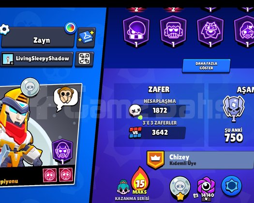 46k Kupa 257 Skin 24 Prestij Hesap Acil Satılık
