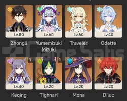 18x5* C1R1 Neuvilette, C1 Furina, Odette