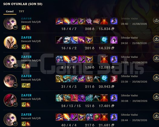 CHALLENGERDEN HIZLI VE GÜVENLİ ELO BOOST HİZMETİ