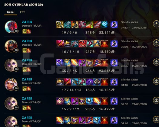 CHALLENGERDEN HIZLI VE GÜVENLİ ELO BOOST HİZMETİ